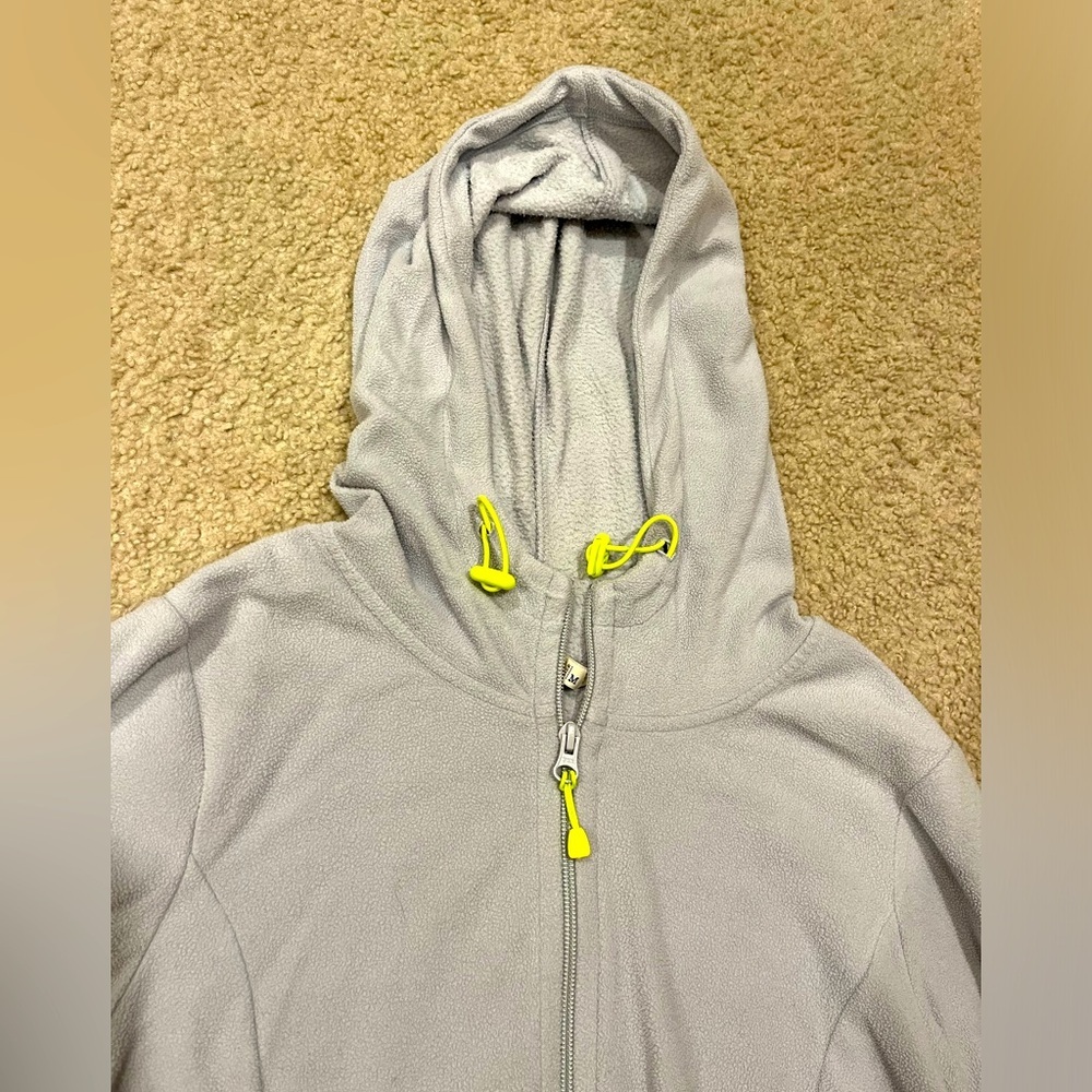 Old navy stretch, zip up fleece hoodie